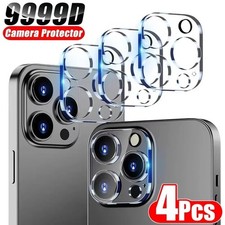 4x For iPhone 17 16 15 14 13 12 11 Pro Max Tempered Glass Camera Lens Protectors