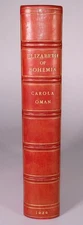 1938 Elizabeth of Bohemia by Carola OMAN 1st Ed Half Leather Binding