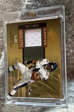 2005 Playoff Absolute Memorabilia - Canton Absolutes Ray Lewis #CA-21 Materials