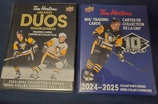 Tim Hortons Hockey Cards 2 Partial Sets Binder A+