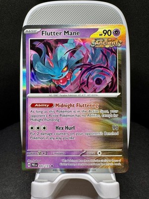 Pokemon SV: Prismatic Evolutions #043/131 Flutter Mane - Rare Holo - MINT