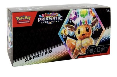 Pokemon TCG Prismatic Evolutions Surprise Box Factory Sealed