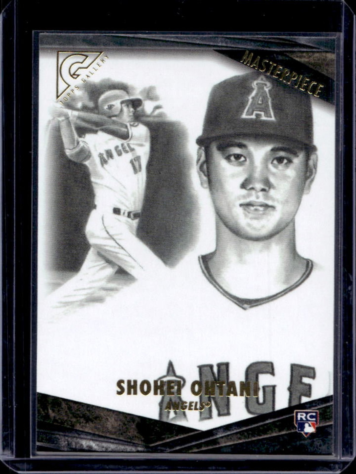 2018 Topps Gallery Shohei Ohtani Masterpiece RC Rookie #M-30 Angels