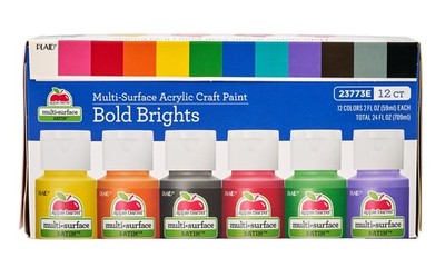 Essentials Acrylic Paint , 12, 24 Fl Oz Pack of 1