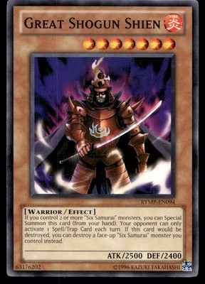 Yu-Gi-Oh TCG Ra Yellow Mega Pack #RYMP-EN094 Great Shogun Shien Common LP