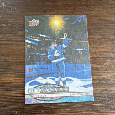 Upper Deck UD Canvas 2025-26 Series 2 Nick Paul #C-189 Lightning NHL Card