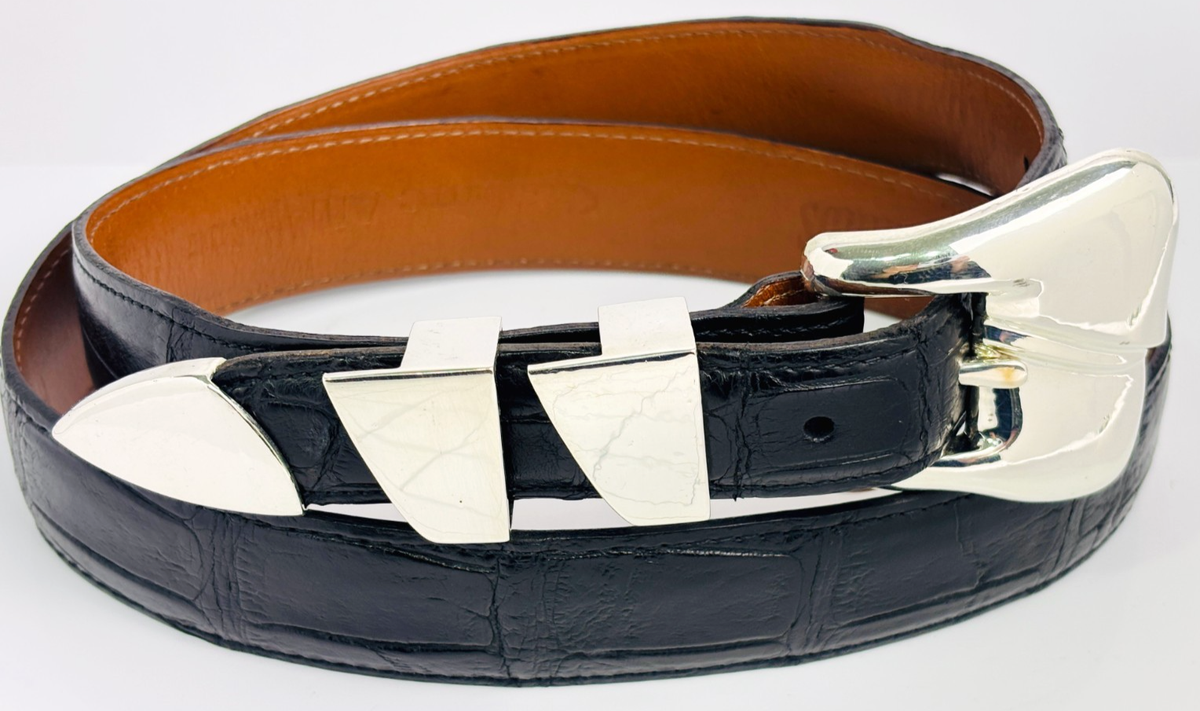 Barry Kieselstein-Cord Sterling Silver .925 Belt Buckle 36 Genuine