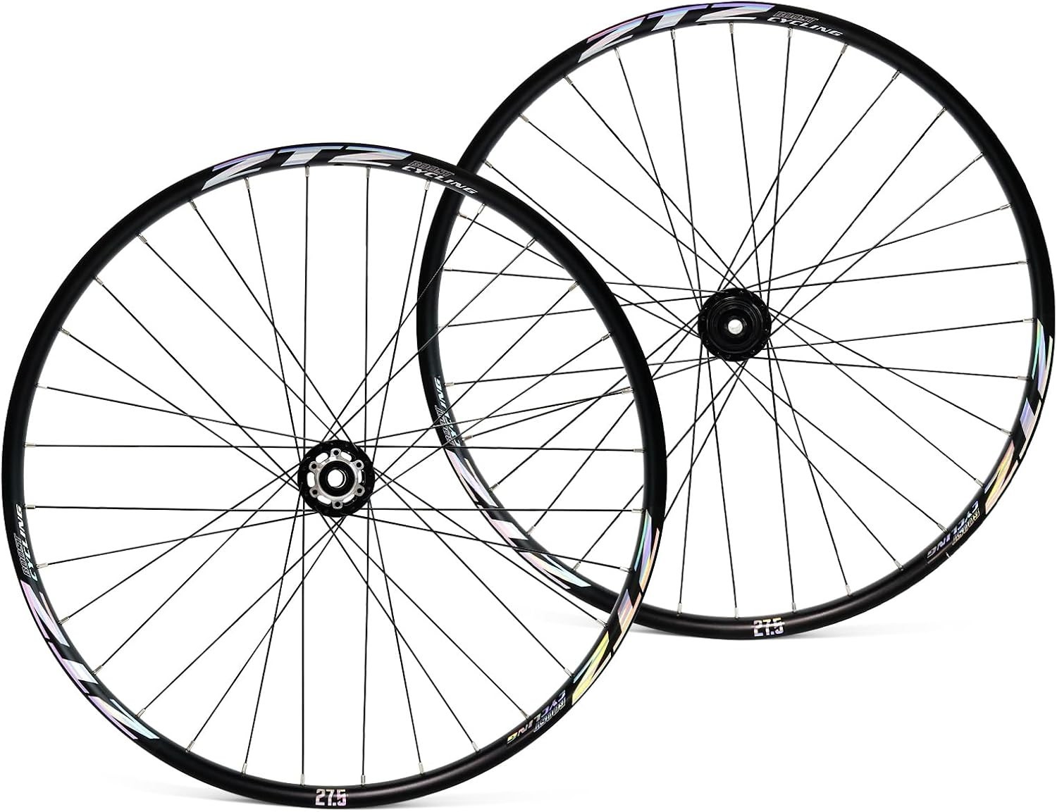 ZTZ 27.5"/29" Thru Axle Boost Mountain Bike Wheelset，Strength XC Bike Wheels