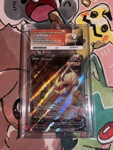 Flareon V SWSH179 Ace 9 Black Star Promo