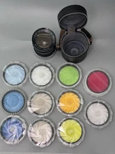 Bundle Super Lentar I:2.8 f=28mm No. H80336 W Case & 11 Color Filters Vintage