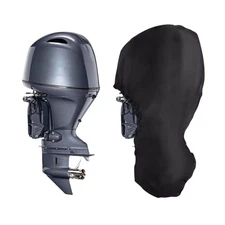 Heavy Duty Boat Full Outboard Motor Cover Storage Waterproof for Mercury 5-300HP