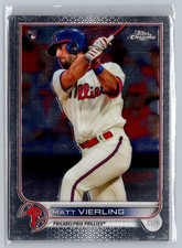 2022 Topps Chrome Sonic #181 Matt Vierling