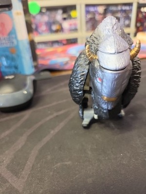 Vtg Transformers Beast Wars Bonecrusher Bison Deluxe Class 5'' Figure Hasbro 1997
