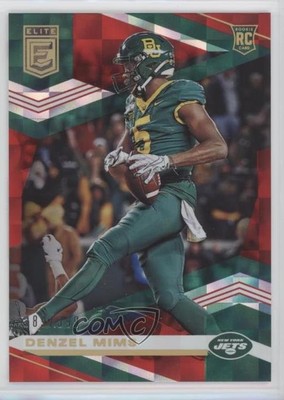 2020 Panini Donruss Elite Rookies Red /399 Denzel Mims #146 Rookie RC 7l6