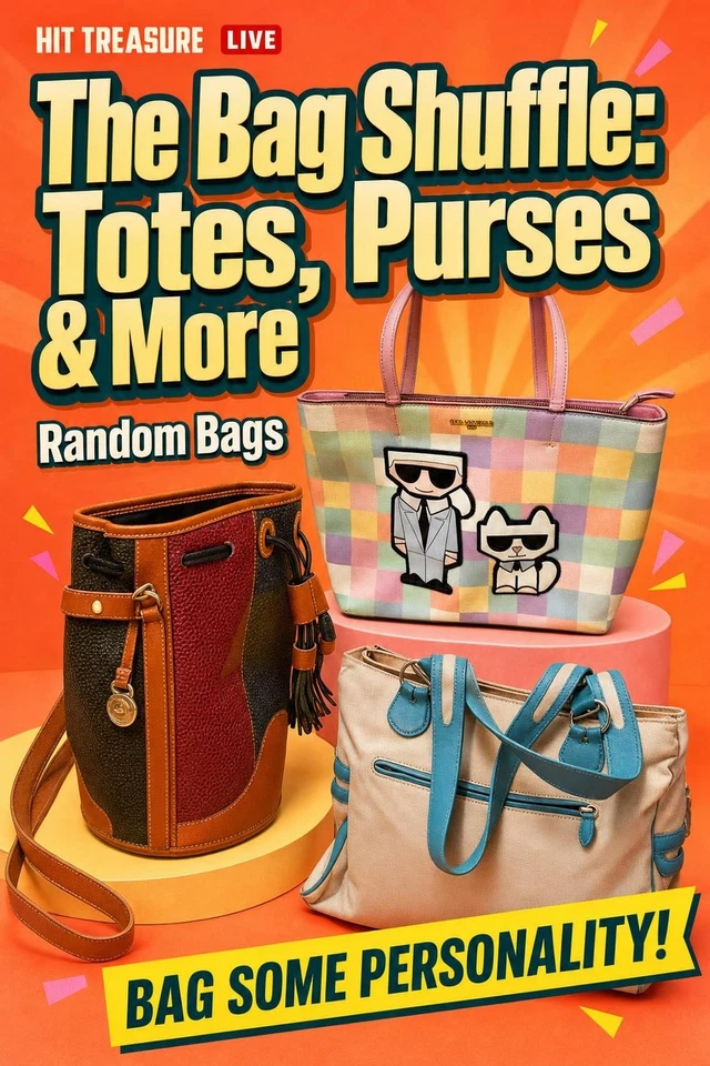👜 The Bag Shuffle: Totes, Purses & More
