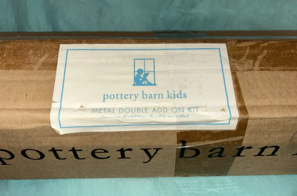 Nuevo en caja-Kit adicional ventana metal PBK cerámica granero niños níquel cepillado 48-88" Foto 2 de 4