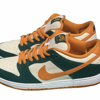 Size 11 Nike SB Dunk Low Pro Legion Pine Kumquat 304292-383 From 2014 New