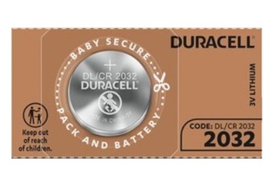 Original Duracell Knopfzelle Lithium CR2032 DL2032 3V Batterien 1er Blister