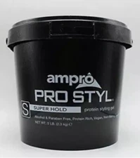 Ampro Pro Styl Super Hold Protein Styling Gel 5 Lb 80 Oz (SHF)
