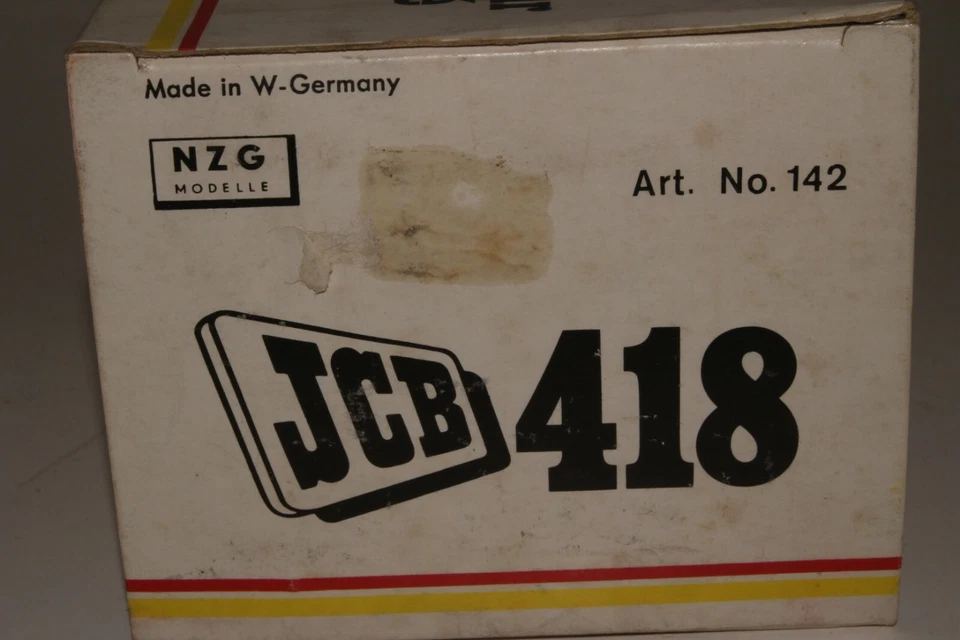 NZG, JCB-418 Wheeled Loader with Box, Damaged - Image 4 of 4