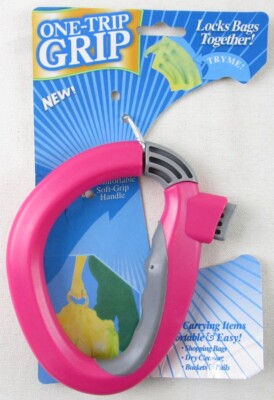 NEW Pink One-Trip Grip Carrying Handle, Soft Grip Handle, 50 Lb. Capacity