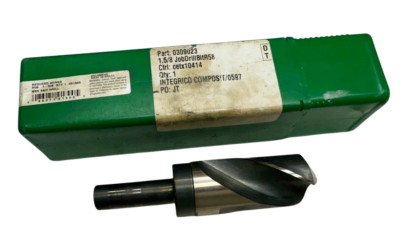 Precision 0309023 Reduced Shank R58 1-5/8, HSS Silver & Deming Drill,  091300