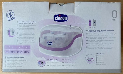 Chicco Dampfsterilisator für die Mikrowelle // Lila // ( Nur 2x verwendet ) - Bild 6 von 10