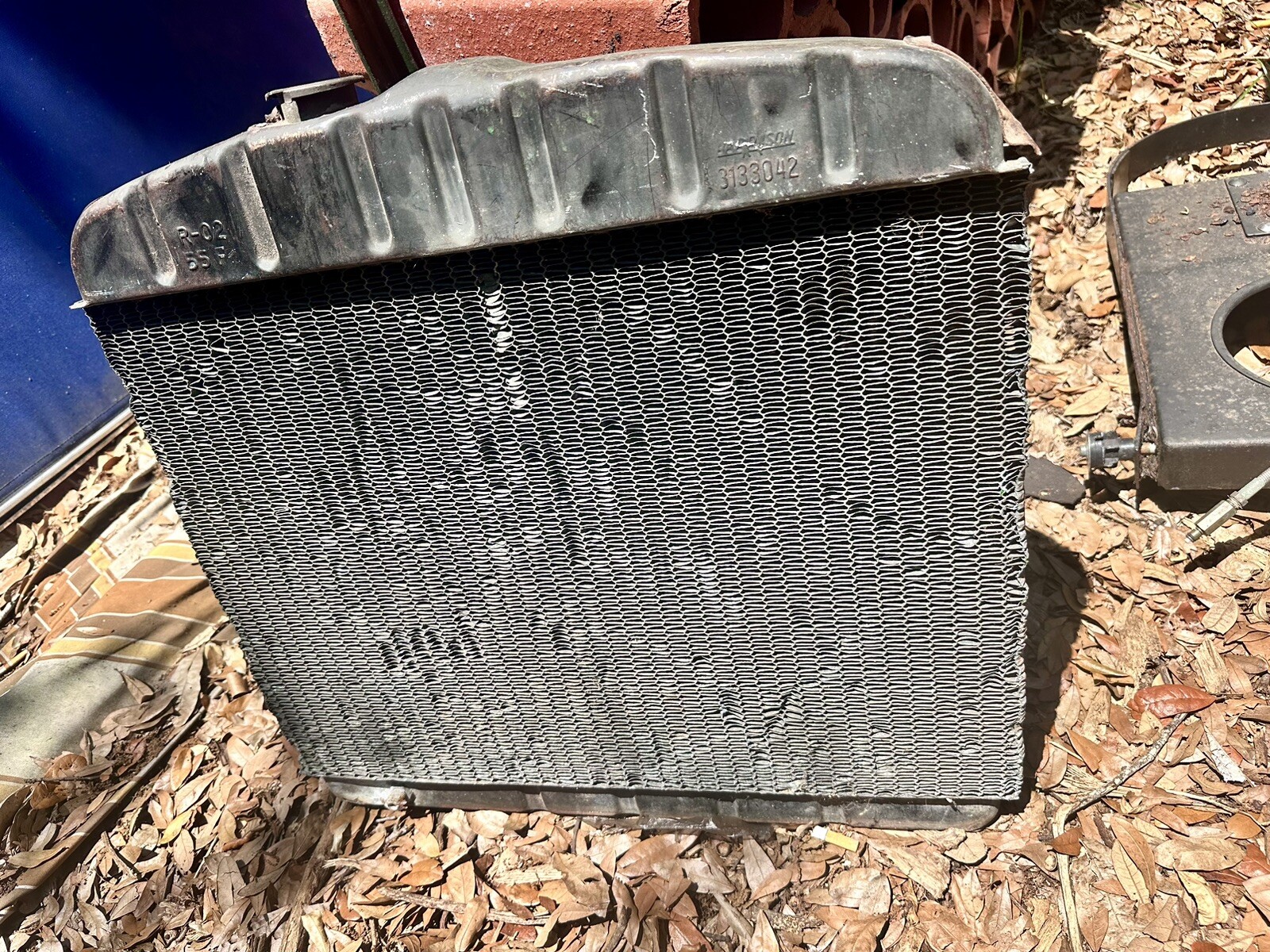 1955 1956 1957 Chevy Radiator Original Harrison R-02 ~ 55F ~ 3133042~ V ...