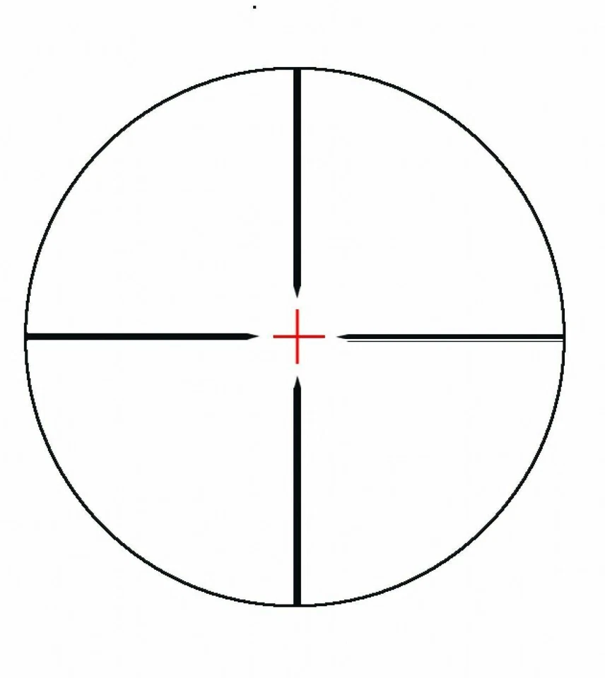 Konus 7181 KonusPro 3-12x 56mm black scope with dual illuminated 30/30 reticle - Image 2 of 2