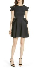 ted baker looez dress black