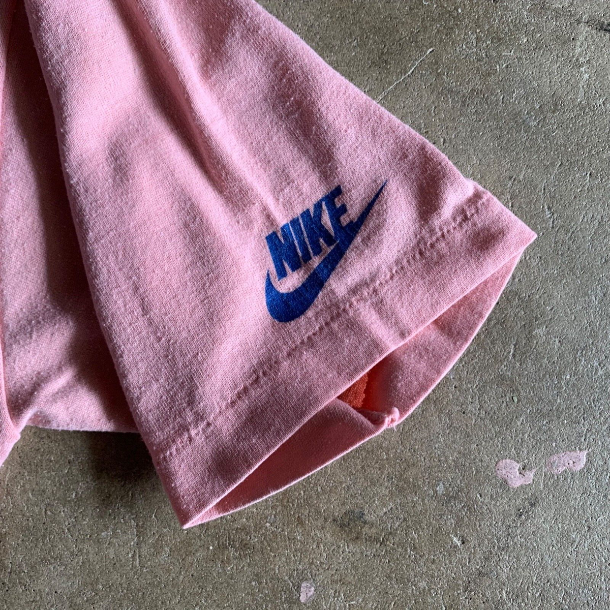 1989 VINTAGE 80s NIKE BLOOMSDAY RUN FINISHER T-SHIRT MEN SZ S