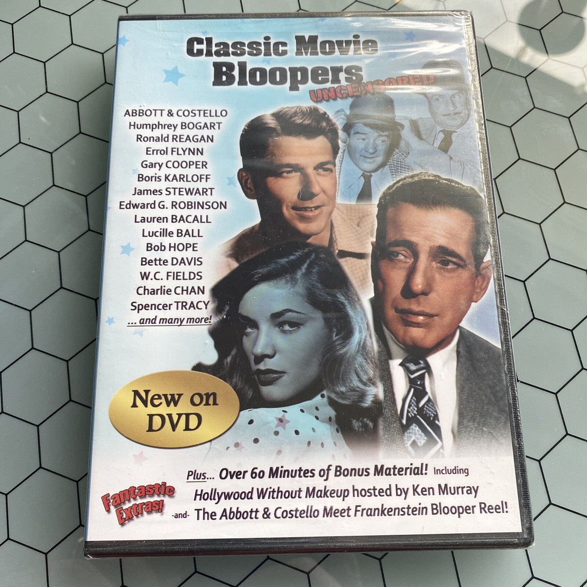 Classic Movie Bloopers Uncensored (DVD) 844503001955|