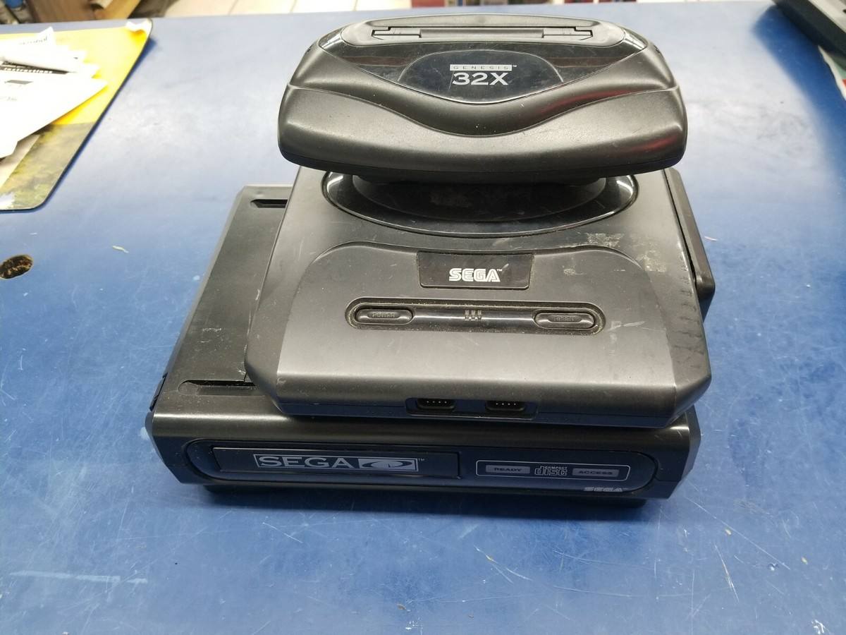 Trio genesis 32x Sega cd power supply All in one 3 in 1 | eBay