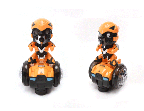 Dancing Robot Bumblebee Transformers,Space Car Toy Figure, Light & Music,9''H - Picture 9 of 12