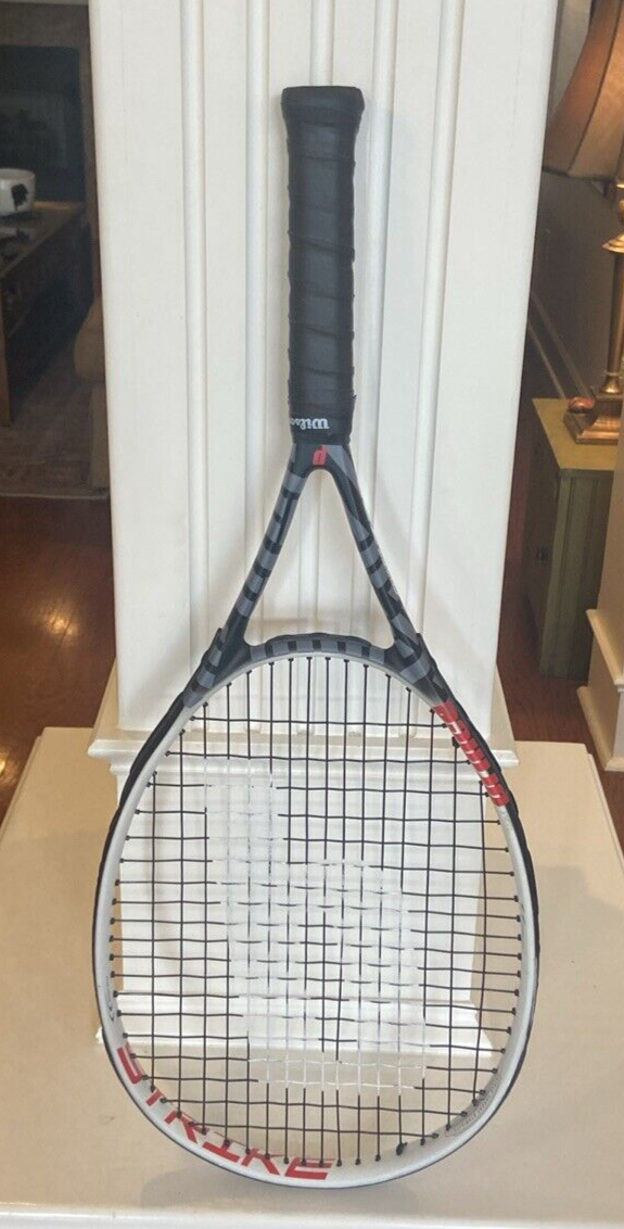 Raquette De Tennis Prince Thunder Strike 110 PL 775 – Blanche, Manche 4 1/4, Occasion