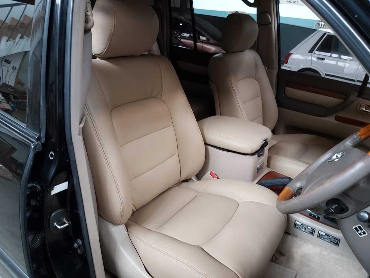NEW For 1998 to 2007 Lexus LX470 Driver & Passenger Top Leather
