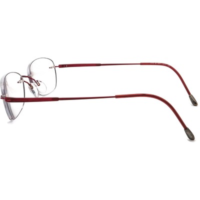 Silhouette Eyeglasses 7719 40 6057 Titan Burgundy Rimless Austria