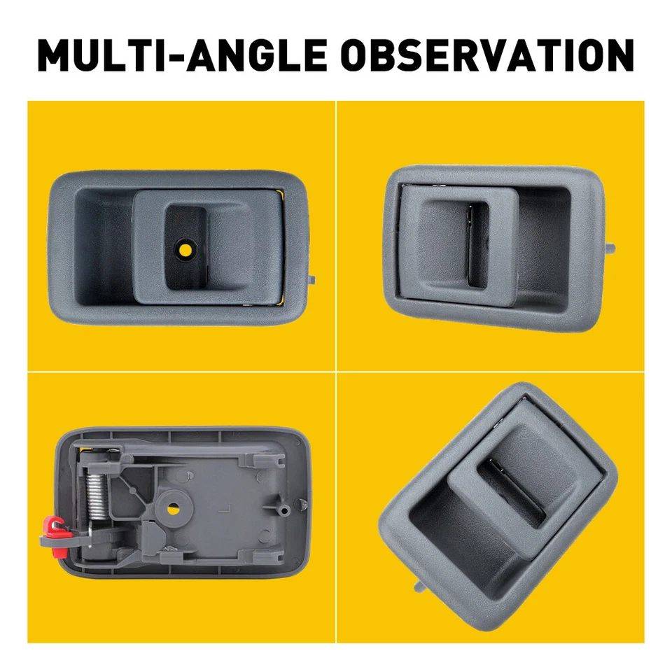 2x Manija de puerta interior interior delantera izquierda derecha para coche Toyota Tercel 1991-1999 nueva Foto 4 de 4