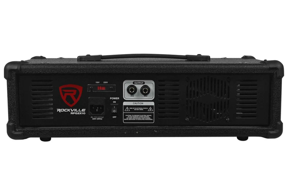 Rockville 800w Powered 4 Channel Mixer/Amplifier w Bluetooth/EQ/Effects - Image 3 of 3