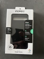 Incipio Duo Series Protective Phone Case for Google Pixel 6a - Black