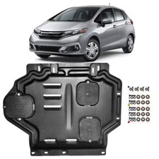 Front Engine Splash Guards Shield Assembly Plastic For Honda Fit 2007-2020 1.5l Front Engine Splash Guards Shield Assembly Plastic For Honda Fit 2007-2020 1.5l