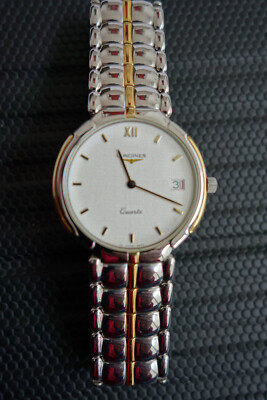 LONGINES FLAGSHIP DAMEN UHR QUARZ 29mm BICOLOR STAHL PAPIERE BOX