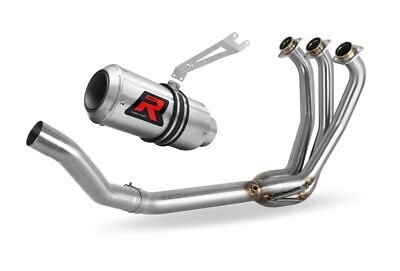 DOMINATOR Full Exhaust System Manifold EX Silencer GP BLACK - View #7