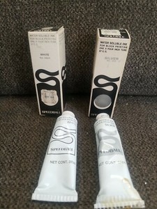 2 Vintage Speedball Water Soluble Ink Block Printing 37 cc Near Full