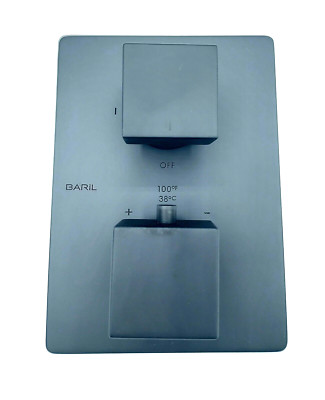 BARiL T95-9520-00-KK Matte Black Shower Trim Only, 2 Way Control Valve *NEW*