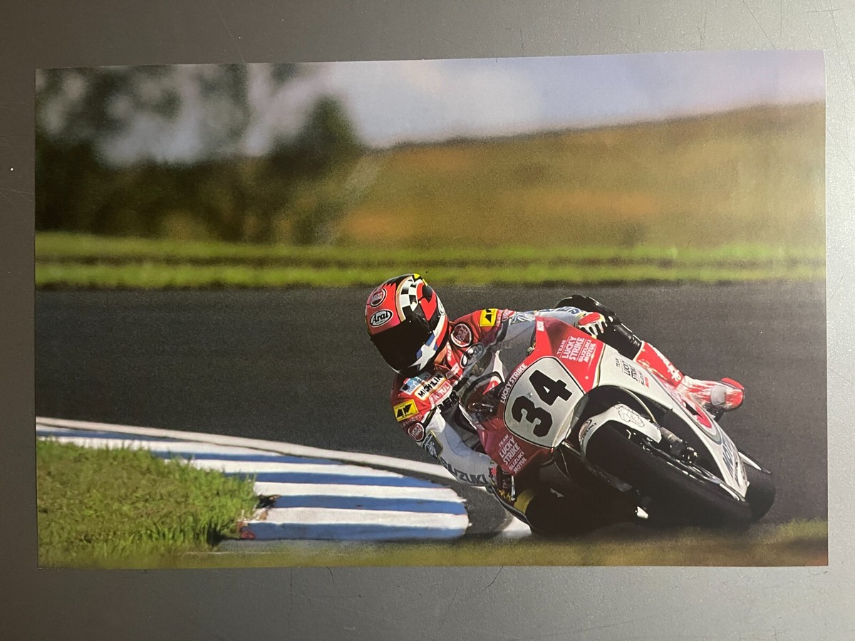 Kevin James Schwantz 1993 チャンピオン記念　置き時計 Schwantz-1991-Laguna-Corkscrew