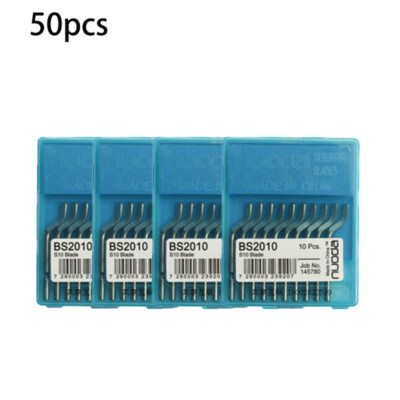 50pc (5 box) New NUODA Deburred Tool BS2010 S10 Deburring 50 Blades