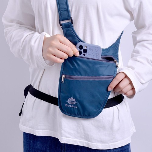 Travel Waist Packs Pouch Invisible Travel Waist Pack Passport Wallet Travel Bag - Picture 3 of 8