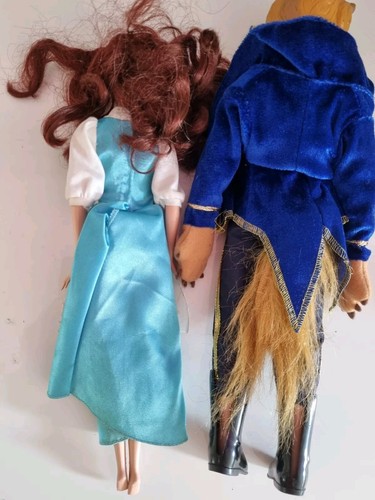 Disney Store Prince Adam Beauty and The Beast Doll Belle Removable Head - Picture 8 of 15