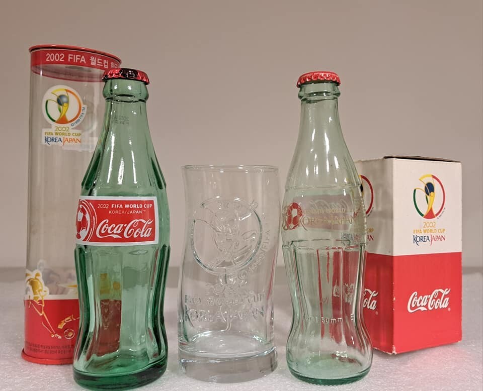 Coca Cola bottles 2002 Fifa World Cup Korea - Japan - Bulgaria